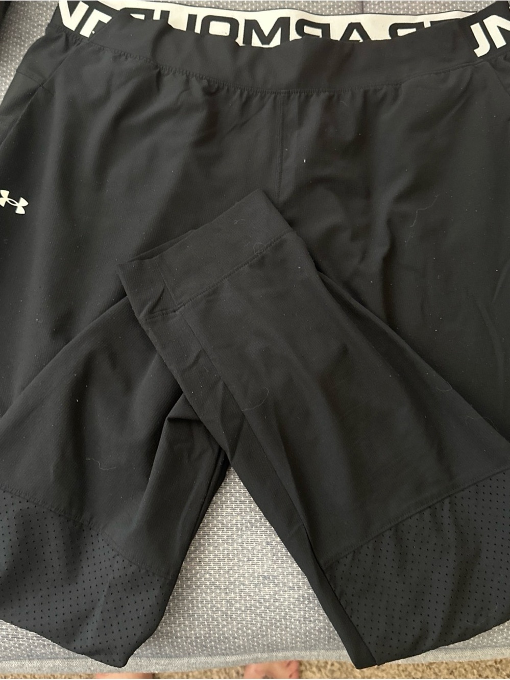 Under Armour Black Performance Shorts